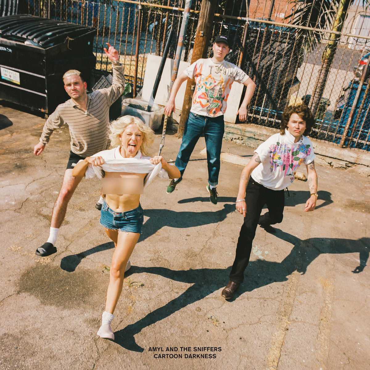 Amyl and the Sniffers Cartoon Darkness